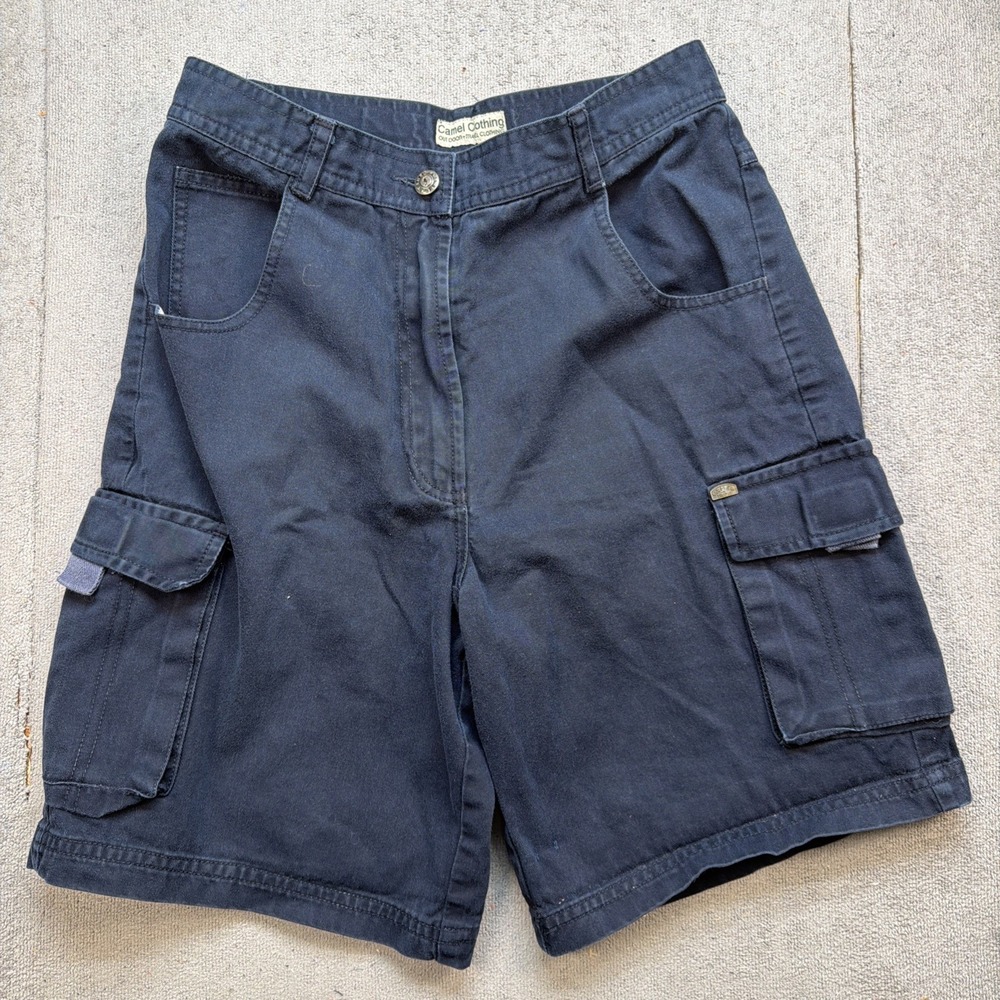 Camel Trophy Cargo Shorts Men's 30 Navy Outdoor Utility Hiking Trail‎